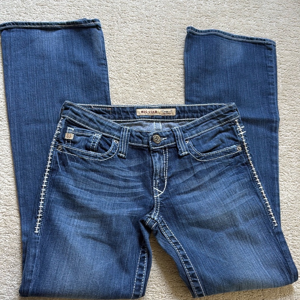 Big Star Blue Flare & Wide Leg Jeans